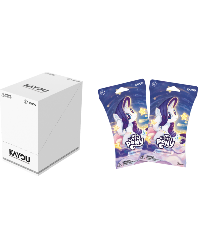My Little Pony Frendship Eternal Cards - Rainbow Edition - Gold Blister Display (24)