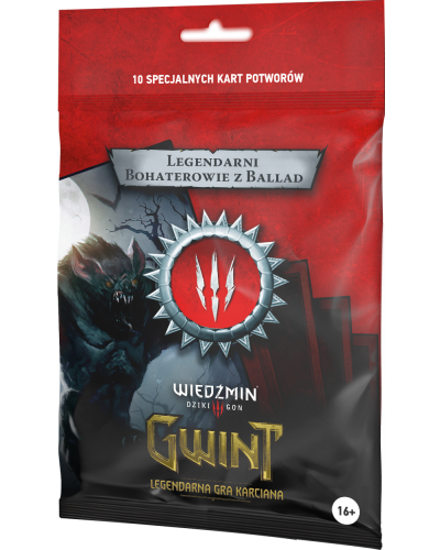 Gwint Legendarni bohaterowie z ballad Potwory