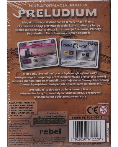 Terraformacja Marsa Preludium