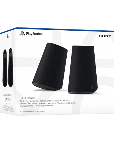 Bezprzewodowe głośniki Sony Playstation PULSE Elevate Midnight Black Bezprzewodowe głośniki Sony Playstation PULSE Elevate Midnight Black