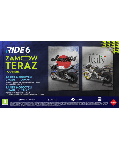 Ride 6 Day One Edition XSX + Gratis