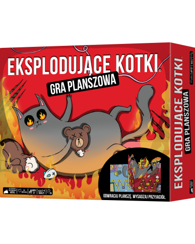 Eksplodujące Kotki Gra planszowa