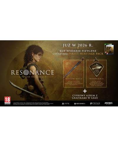 Resonance A Plague Tale Legacy XSX + Gratis