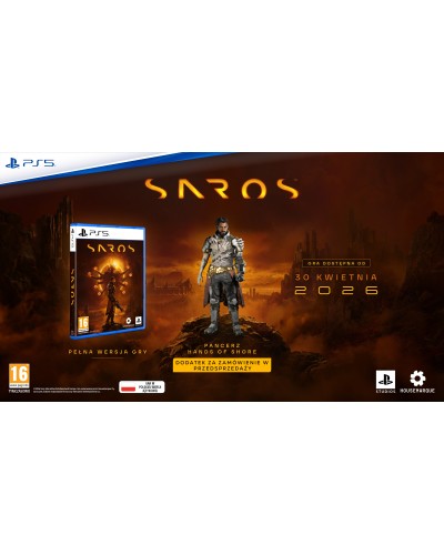 Saros PS5 + Bonus premierowy + GRATIS Saros PS5 + Bonus premierowy + GRATIS