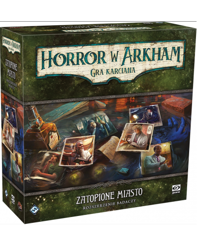 Horror w Arkham Zatopione miasto Rozszerzenie Badaczy Horror w Arkham Zatopione miasto Rozszerzenie Badaczy