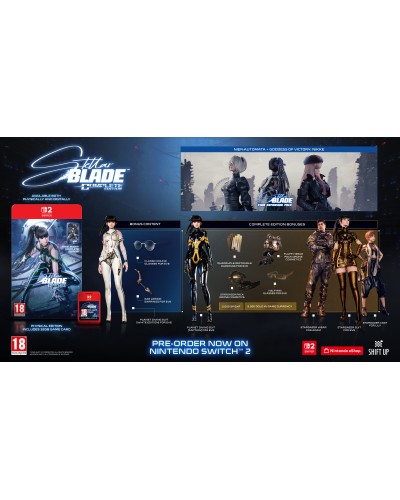 Stellar Blade Complete Steelbook Edition Nintendo Switch 2