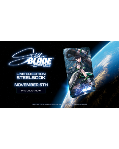 Stellar Blade Complete Steelbook Edition Nintendo Switch 2