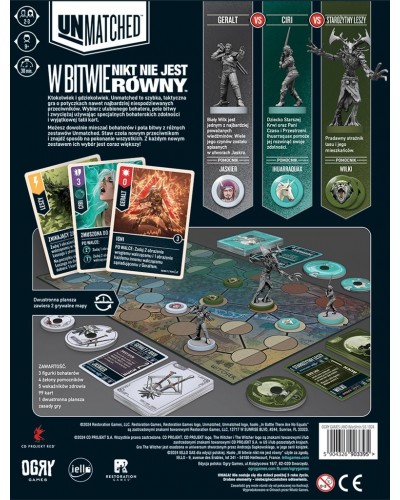 Unmatched Wiedźmin Stal i Srebro