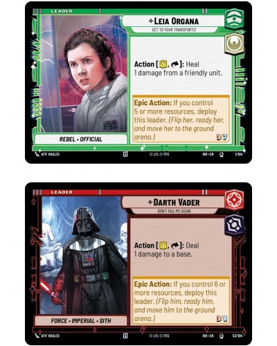 Star Wars Unlimited Card Game Intro Battle Hoth 