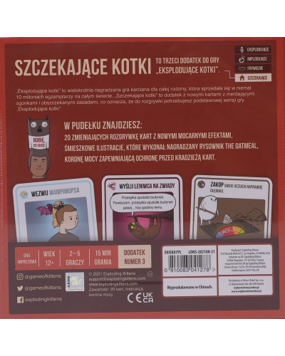 Eksplodujące Kotki Szczekające Kotki (nowa edycja)