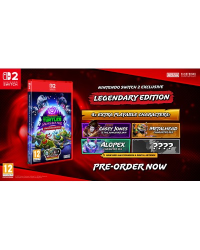 Teenage Mutant Ninja Turtles Splintered Fate Legendary Edition Nintendo Switch 2