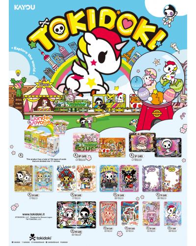 Tokidoki Wonder Voyage - Roaming Edition - Platinum 1 Booster 