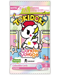 Tokidoki Wonder Voyage - Roaming Edition - Platinum 1 Booster Tokidoki Wonder Voyage - Roaming Edition - Platinum 1 Booster