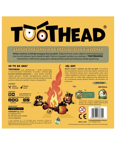 Toothead (edycja kolekcjonerska) Gra planszowa 