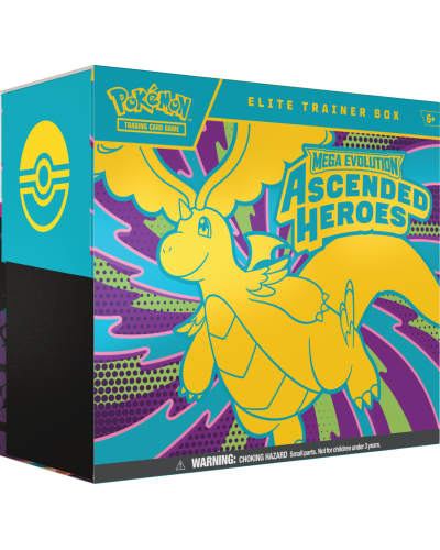 Pokemon TCG Mega Evolution Ascended Heroes Elite Trainer Box Dragonite