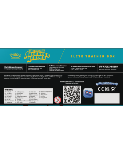 Pokemon TCG Mega Evolution Ascended Heroes Elite Trainer Box Dragonite