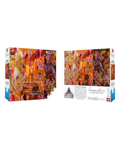 Puzzle Imagination Karolina Matyjaszkowicz W Ptasim Gąszczu Tryptyk 1000 elementów