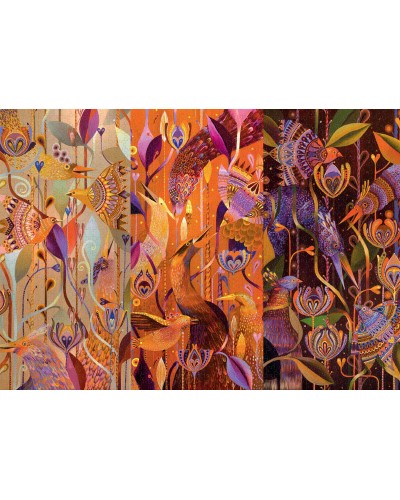 Puzzle Imagination Karolina Matyjaszkowicz W Ptasim Gąszczu Tryptyk 1000 elementów