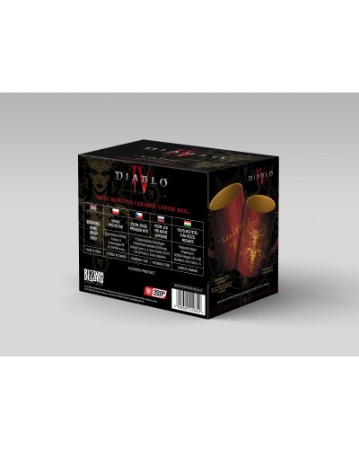 Kubek ceramiczny termoaktywny Diablo IV Lilith's Blood Good Loot Kubek ceramiczny termoaktywny Diablo IV Lilith's Blood Good Loot