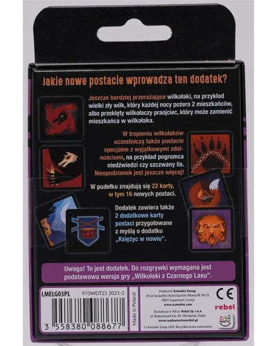 Wilkołaki z Czarnego Lasu Postacie