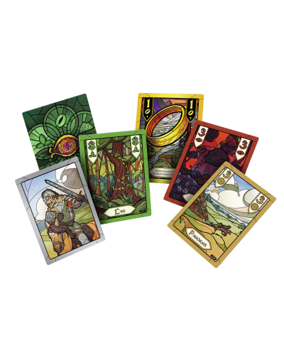 Władca Pierścieni Dwie Wieże Wciągająca gra karciana