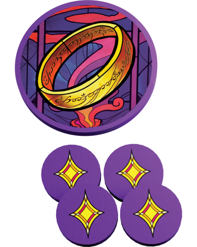 Władca Pierścieni Drużyna Pierścienia - Wciągająca gra karciana + zestaw kart Dary Garadieli Władca Pierścieni Drużyna Pierścienia - Wciągająca gra karciana + zestaw kart Dary Garadieli