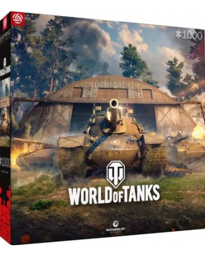 Puzzle Gaming World of Tanks Wingback 1000 Elementów Promocja Ferie Zimowe