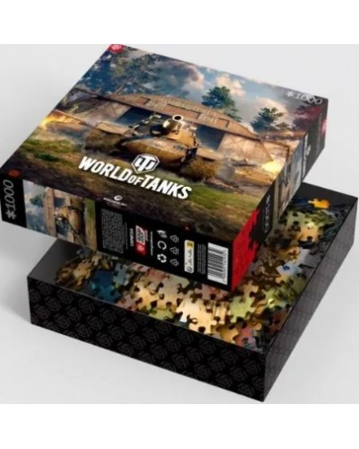 Puzzle Gaming World of Tanks Wingback 1000 Elementów Promocja Ferie Zimowe