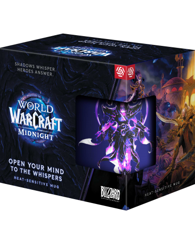 Kubek ceramiczny termoaktywny World of Warcraft Midnight