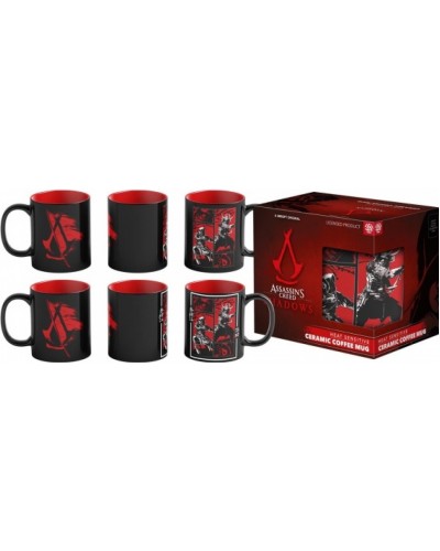 Kubek z termoaktywną aplikacją Assassin's Creed Shadows 