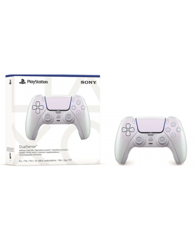 Kontroler SONY Playstation 5 bezprzewodowy DualSense Chroma Pearl Kontroler SONY Playstation 5 bezprzewodowy DualSense Chroma Pearl