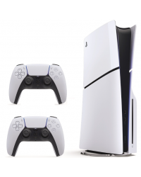 Konsola Sony PlayStation 5 Slim Standard Edition + DualSense White 1TB Konsola Sony PlayStation 5 Slim Standard Edition + DualSense White 1TB