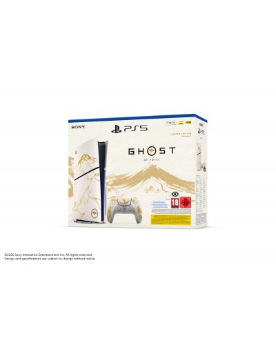 Konsola PlayStation 5 Slim + gra Ghost of Yotei Edycja Limitowana Gold