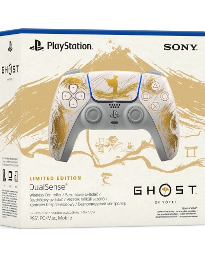 Kontroler SONY Playstation 5 bezprzewodowy DualSense edycja limitowana Ghost of Yotei Gold