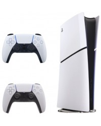 Konsola Sony PlayStation 5 Slim Digital Edition + DualSense White 1TB Konsola Sony PlayStation 5 Slim Digital Edition + DualSense White 1TB