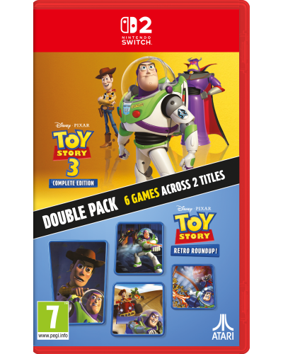 Toy Story Retro Roundup! + Toy Story 3 Complete Edition Double Pack Nintendo Switch 2