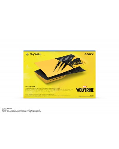 Osłony konsoli PlayStation 5 Marvel’s Wolverine Edycja limitowana Battle Yellow 