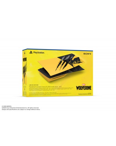 Osłony konsoli PlayStation 5 Marvel’s Wolverine Edycja limitowana Battle Yellow 