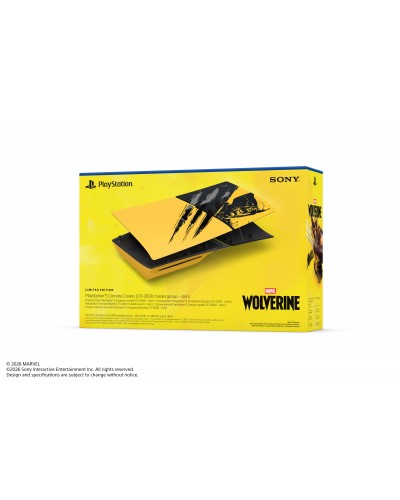 Osłony konsoli PlayStation 5 Marvel’s Wolverine Edycja limitowana Battle Yellow 