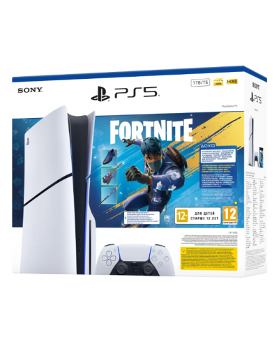 Konsola Sony PlayStation 5 Slim E-Chassis + Fortnite Rozkwitający Chaos 
