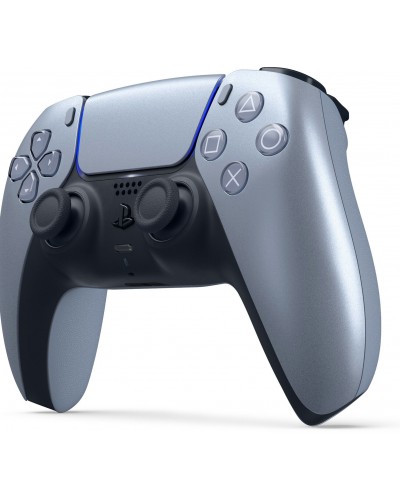 Kontroler SONY Playstation 5 bezprzewodowy DualSense Sterling Silver Kontroler SONY Playstation 5 bezprzewodowy DualSense Sterling Silver