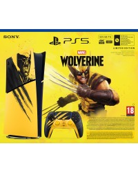 Konsola PlayStation 5 Digital Edition Marvel’s Wolverine Zestaw edycji limitowanej Battle Yellow 