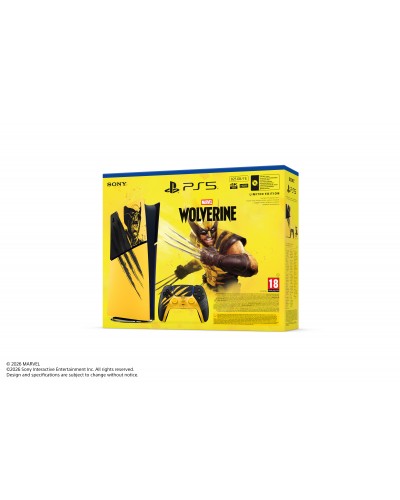 Konsola PlayStation 5 Digital Edition Marvel’s Wolverine Zestaw edycji limitowanej Battle Yellow Konsola PlayStation 5 Digital Edition Marvel’s Wolverine Zestaw edycji limitowanej Battle Yellow