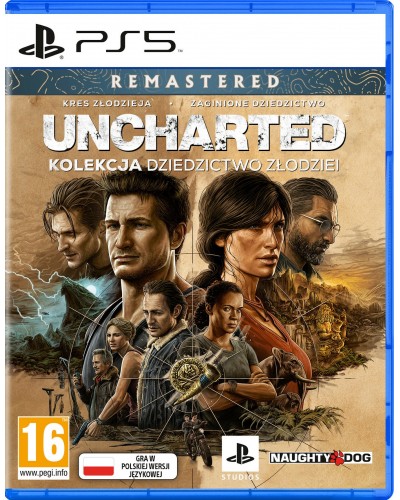Uncharted Kolekcja Dziedzictwo Złodziei PS5 + gratis Promocja Days of Play