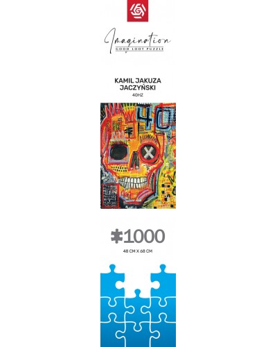 Puzzle Imagination Kamil Jakuza Jaczyński 40 HZ 1000 elementów Promocja Ferie Zimowe Puzzle Imagination Kamil Jakuza Jaczyński 40 HZ 1000 elementów Promocja Ferie Zimowe