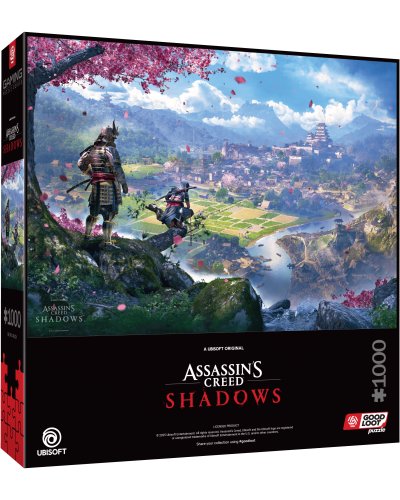 Puzzle Gaming Assassin's Creed Shadows Vista of Japan 1000 elementów Promocja Ferie Zimowe