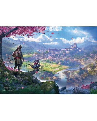 Puzzle Gaming Assassin's Creed Shadows Vista of Japan 1000 elementów Promocja Ferie Zimowe