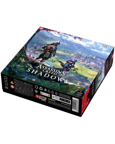 Puzzle Gaming Assassin's Creed Shadows Vista of Japan 1000 elementów Promocja Ferie Zimowe