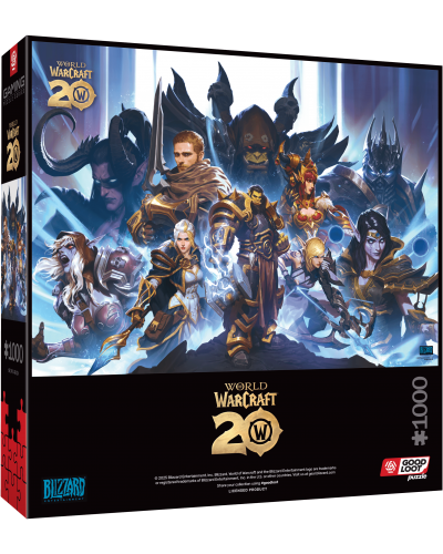 Puzzle Gaming World of Warcraft 20th Anniversary 1000 elementów Promocja Ferie Zimowe