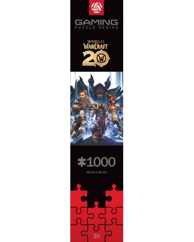 Puzzle Gaming World of Warcraft 20th Anniversary 1000 elementów Promocja Ferie Zimowe
